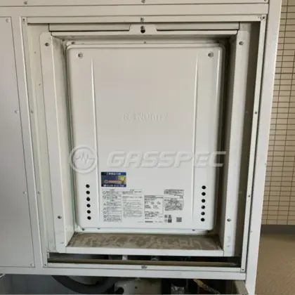 施工後の給湯器（ノーリツ GT-2470SAW-H BL）