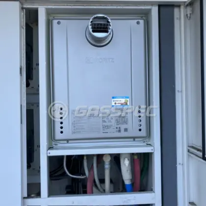 施工後の給湯器（ノーリツ GT-C2472SAW-T BL）