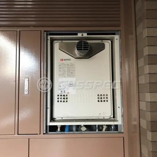 交換前の給湯器