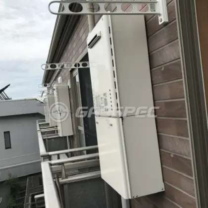 施工後の給湯器（ノーリツ GT-2070SAW BL）