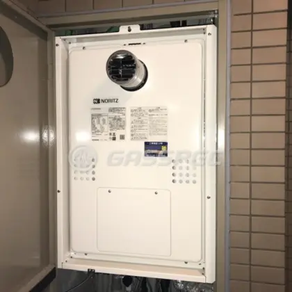 施工後の暖房熱源機（ノーリツ GTH-2454AW3H-T BL）
