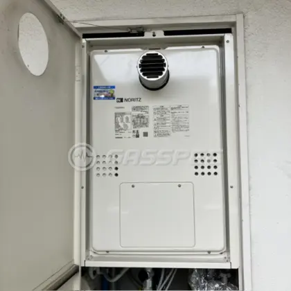 施工後の暖房熱源機（ノーリツ GTH-2454SAW3H-T BL）