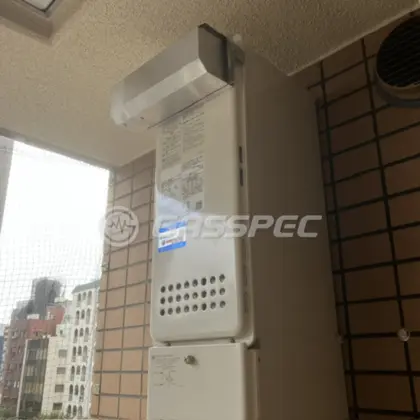 施工後の給湯器（ノーリツ GT-2053SAWX-4 BL）