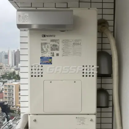 施工後の暖房熱源機（ノーリツ GTH-C2460AW3H-L-1 BL）