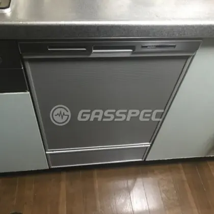 施工後のビルトイン食洗機（パナソニック NP-45MD9S）