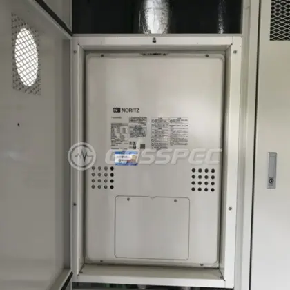 施工後の暖房熱源機（ノーリツ GTH-2454AW3H-H BL）