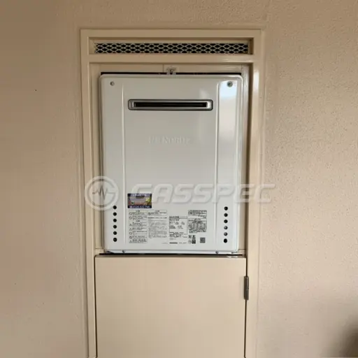 交換後の給湯器（ノーリツ GT-2070SAW BL）