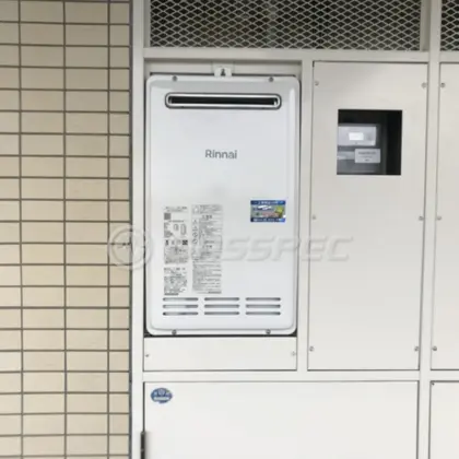 施工後の給湯器（リンナイ RUF-VK2400SAW(C)）