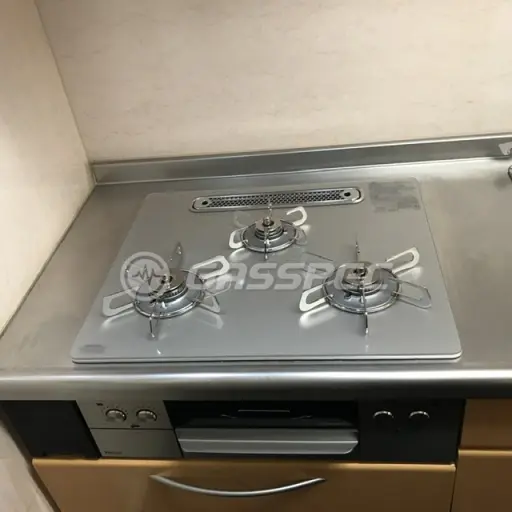 交換後のビルトインガスコンロ（パロマ PD-893WT-U60GH）