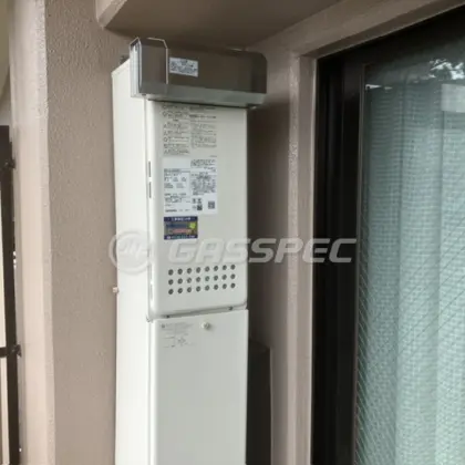 施工後の給湯器（ノーリツ GT-2053SAWX-4 BL）
