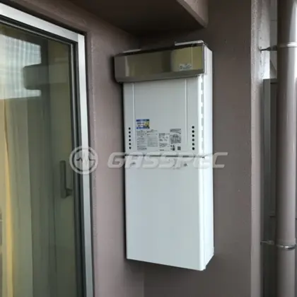 施工後の給湯器（ノーリツ GT-2470SAW BL）
