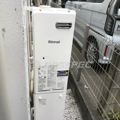 施工後の暖房熱源機（リンナイ RH-61W(B)）