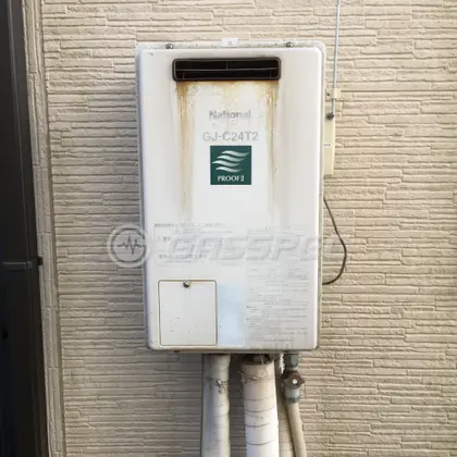 施工前の給湯器（GJ-C24T2）