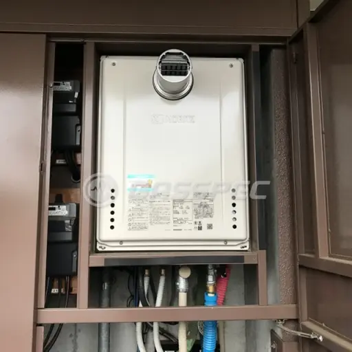 交換後の給湯器（ノーリツ GT-2470SAW-T BL）