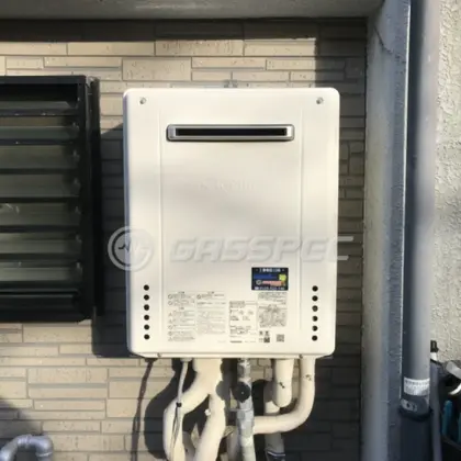 施工後の給湯器（ノーリツ GT-2070SAW BL）