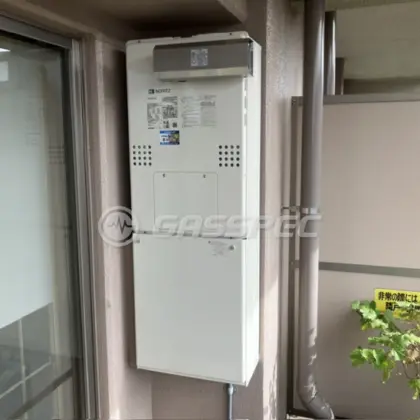 施工後の暖房熱源機（ノーリツ GTH-C2460AW3H-L-1 BL）