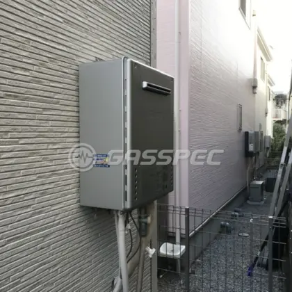 施工後の給湯器（ノーリツ GT-C2072SAW BL）
