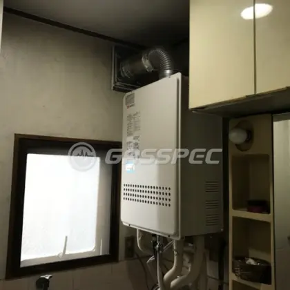 施工後の給湯器（ノーリツ GT-1651SAWX-FFA-2 BL）