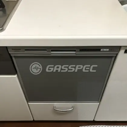 施工後のビルトイン食洗機（パナソニック NP-45RS9S）