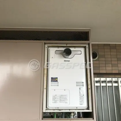 施工後の暖房熱源機（リンナイ RUFH-A2400SAT2-3(A)）