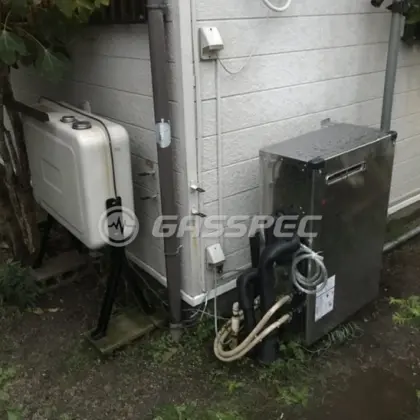 施工後の給湯器（ノーリツ OTX-3707YSV）