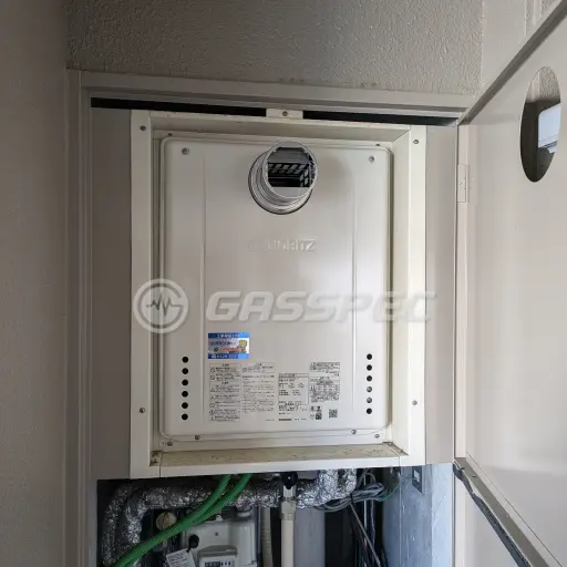 交換後の給湯器（ノーリツ GT-2470SAW-T BL）
