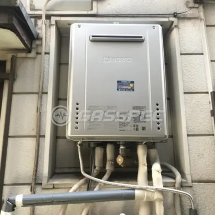 施工後の給湯器（ノーリツ GT-C2472SAW BL）