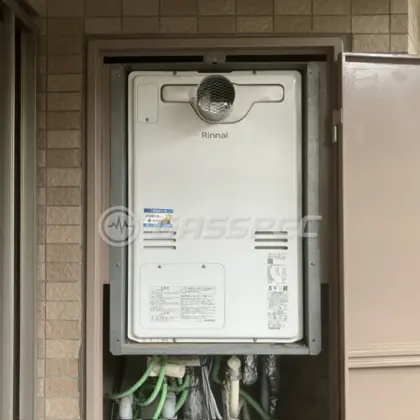 施工後の暖房熱源機（リンナイ RUFH-A2400SAT2-3(A)）