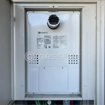 施工後の暖房熱源機（ノーリツ GTH-2454SAW3H-T BL）