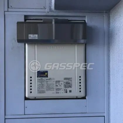 施工後の給湯器（ノーリツ GT-2470SAW BL）