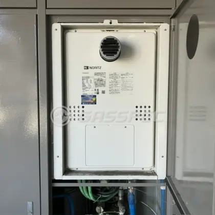 施工後の暖房熱源機（ノーリツ GTH-2454SAW3H-T BL）
