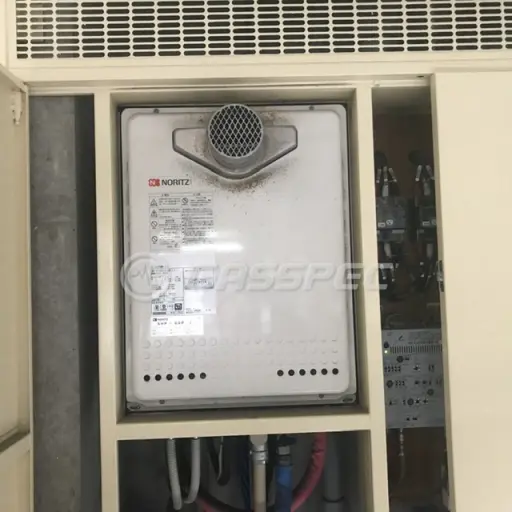 交換前の給湯器（ノーリツ GT-2428SAWX-T）