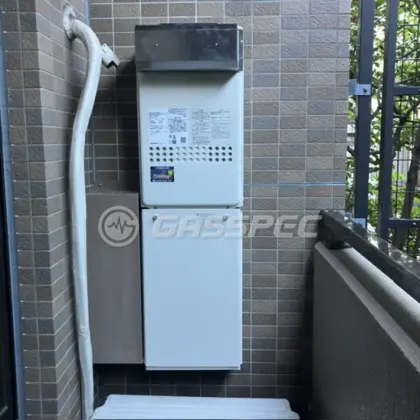 施工後の給湯器（ノーリツ GQ-2427AWX-DX BL）