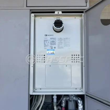 施工後の暖房熱源機（ノーリツ GTH-2454AW3H-T BL）