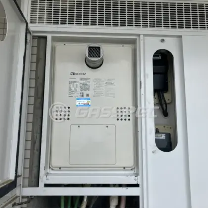 施工後の暖房熱源機（ノーリツ GTH-CV2460SAW3H-T-1 BL）