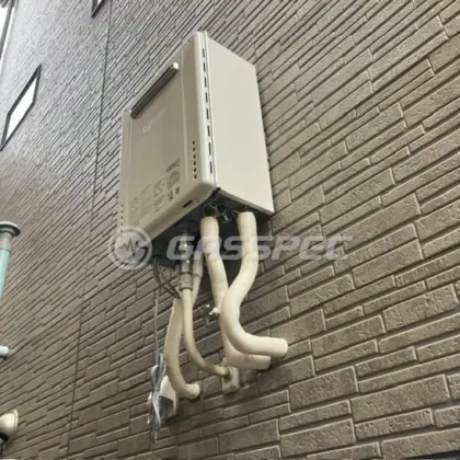 施工後の給湯器（ノーリツ GT-2470SAW BL）