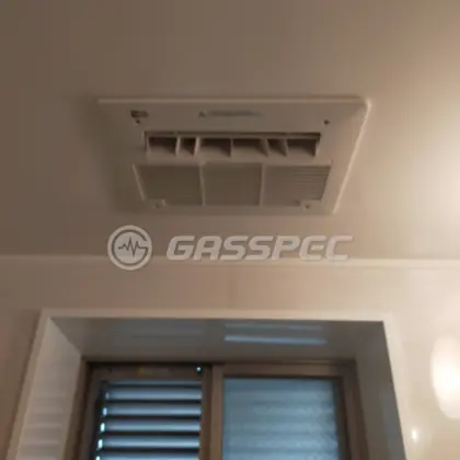 施工後の浴室乾燥機（ノーリツ BDV-3307AUKNSC-J3-BL）