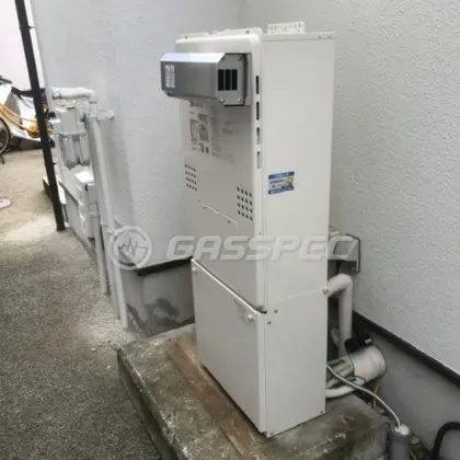 施工後の暖房熱源機（ノーリツ GTH-C2461AW6H-1 BL）