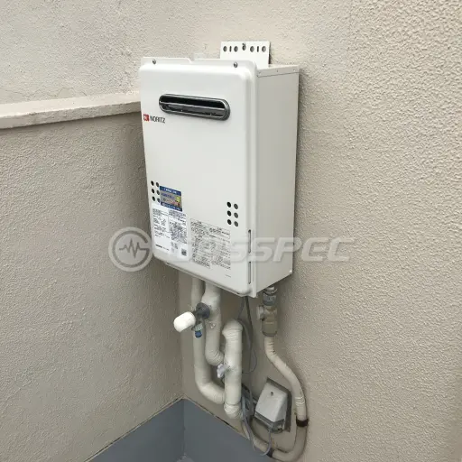 交換後の給湯器（ノーリツ GQ-2039WS-1）