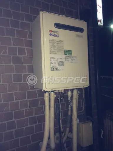 施工後の給湯器（ノーリツ GT-C2452SAWX-2 BL）