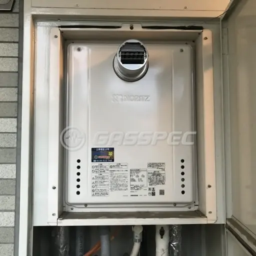交換後の給湯器（ノーリツ GT-2070SAW-T BL）