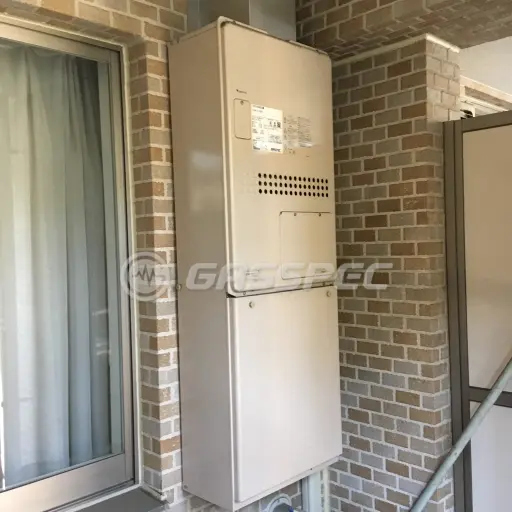 交換前の給湯器