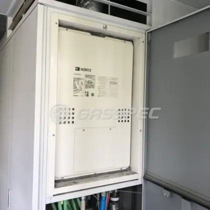 施工後の暖房熱源機（ノーリツ GTH-C2460AW3H-H-1 BL）