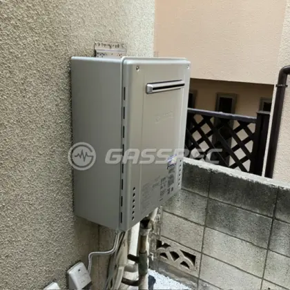 施工後の給湯器（ノーリツ GT-C2472SAW BL）
