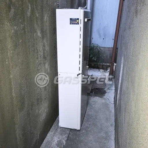 交換後の給湯器（ノーリツ GT-1670SAW BL）