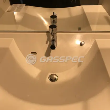 施工後の水栓・蛇口（パナソニック GLM01MEKS）