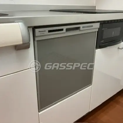 施工後のビルトイン食洗機（パナソニック NP-45MS9S）