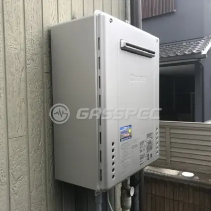 施工後の給湯器（ノーリツ GT-C2472SAW BL）