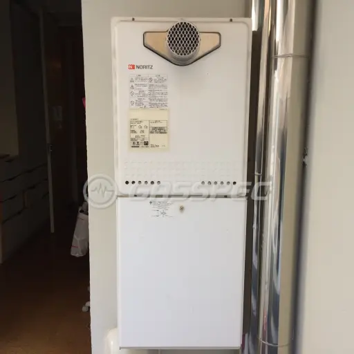 交換前の給湯器（ノーリツ GT-2428AWX-T）