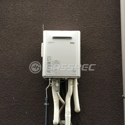 施工後の給湯器（リンナイ RUF-E2405SAW(A)）